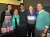 Former Fellows at Interviews 2014 - Jane Y, Adrienne C, Abhit B, Meredith R, and Oliver B