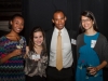 Former Fellows Leah Haynesworth, Julie Kornfeld and Byron Austin were able to catch up with PiAf Program Director Stephanie Hooper Leroy at PiAf's 2012 Annual Benefit Dinner.