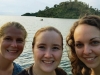 Atencio_Audrey Merrifield_Becca and Morris_Lorna at Lake Kivu in Kibuye Rwanda_compressed