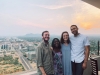 PiAf Alum Hannah Blair with 18-19 Fellows Walter, Tabitha, and Nicholas (Left to Right)