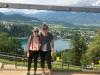 PiAf 2015-16 Alums, Melissa Gibson and Lotte de Jong  visiting Lake Bled in Slovenia