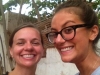 Liz Braden and Violette Perrotte in Dakar