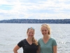 Theresa Laverty and Laura Budd in Seattle