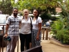 Yash Gharat with Audrey Atencio & Olivia Woldemikael in Kampala