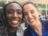 PiAf alums Agatha Offorjebe and Stephanie Rademeyer meet up at USC