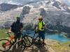 2018-19 Fellows, Matt Arends and Christopher Wayland,  biking in the Dolomites in Italy