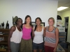 PiAf Staff Stephanie, Agatha and Liz welcome Amanda Ramcharan (2011-2012 Fellow) to the PiAf office in Princeton.