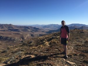 View from Wodehouse Peak in South Africa's Golden Gate Highlands National Park